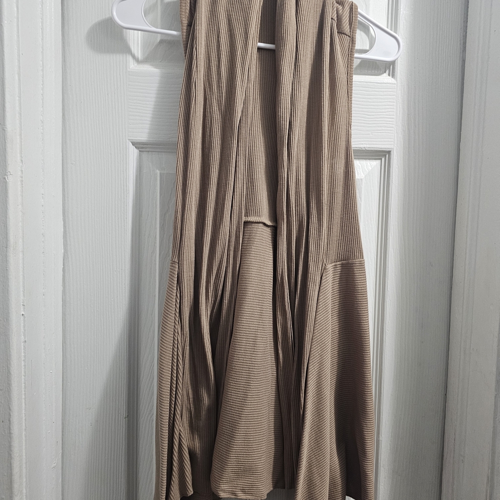 Cato Tan Vest Size Large